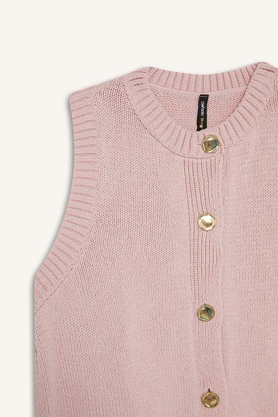 DeFacto Relax Fit Buttoned Knitwear Sweater F7162Ax25Hs