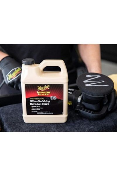 Meguiars Ultra Fine Meguiar's Ultra Finishing Durable Glaze Polish Paste, M305, 1.89 L