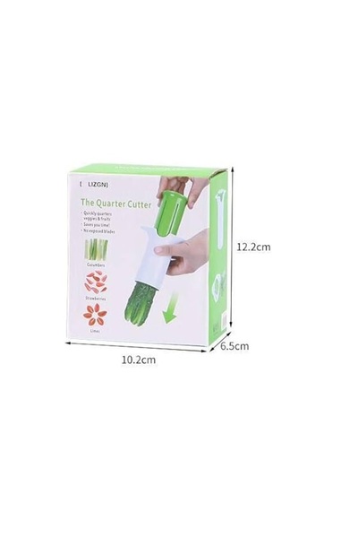 Generic 2pcs Carrot Grape Strawberry Cucumber Slicer Kitchen Vegetable Tool