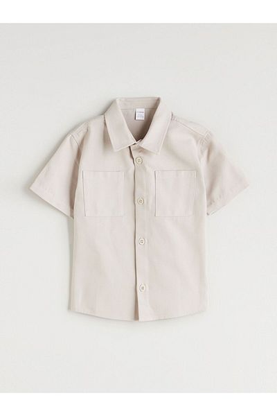 LC Waikiki Lcw Kids Cotton Pocket Boys' Shirt