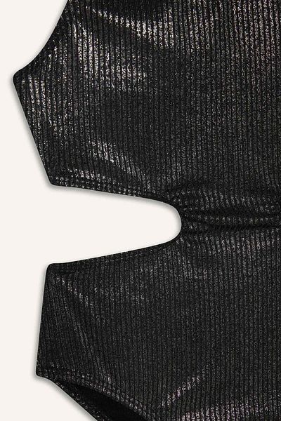 DeFacto Girl's Shiny Fabric Swimsuit E5222A825Hs