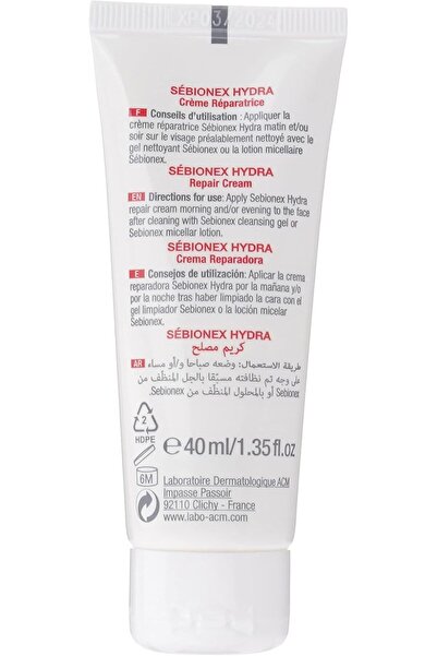 ACM Laboratory Sebionex Hydra Repairing and Moisturizing Cream, 40 ml