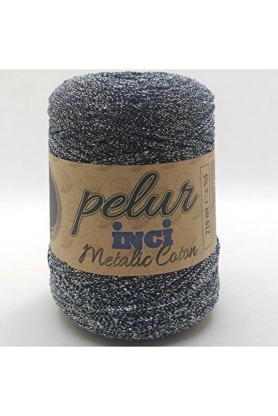 yumakça Pelur İnci Metalik Cotton Makrome İpliği 12 ( +- 200 Gr )