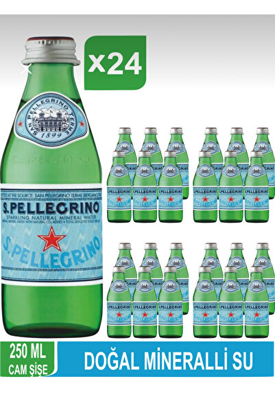 San Pellegrino Doğal Minarelli Su24x250ml Koli