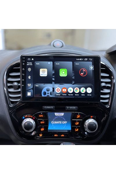 MaxTech Navigatie Nissan Juke 2010-2014 dedicata 4 GB Ram 64 GB Rom OctaCore, Carplay & Android auto, 9 ”