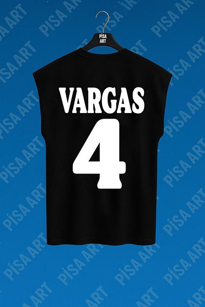Pisa Art Προπόνηση ή καθημερινό εθνικό ομάδα βόλεϊ Vargas Αμάνικο μπλουζάκι Unisex ειδικής σχεδίασης