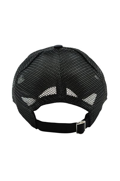 AXE SPORTSWEAR Summer Ventilation Mesh Red Piping Detailed Baseball Cap with Adjustable Buckle on the Back