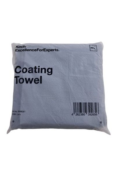 Koch Chemie Lavetă specială din microfibră pentru ștergerea ceramicii, gri, 40 x 40 cm, set de prosoape de acoperire Koch Chemie, 5 buc.
