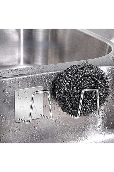 MAİN SHOP Musluk Yanı Sünger'lik Sünger Askılığı Evye Sünger'liği Banyo Mutfa...