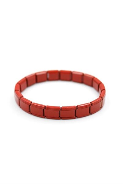Royaleks Matte Nomi Bracelet - Red