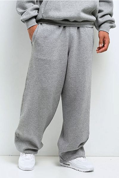 BSBSPOR Summer Men's Women's Ultra Loose Baggy Sweatpants Black Gray Anthracite