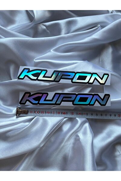 CEBECİOTO KUPON HOLOGRAM STİCKER 2 ADET OTO MOTO AKSESUAR