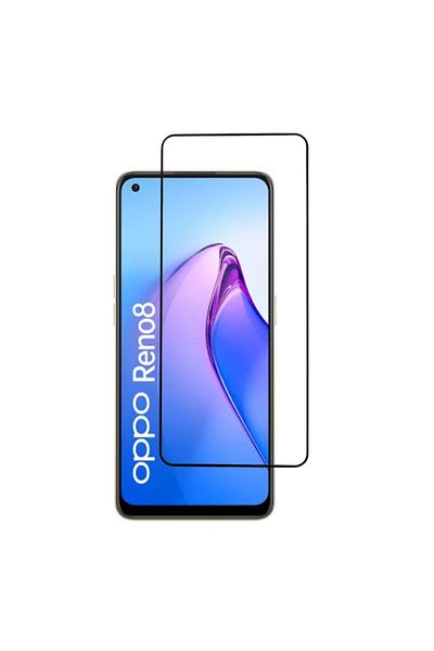 OEM Folie de sticlă pentru Oppo Reno8 4G - Lipici complet