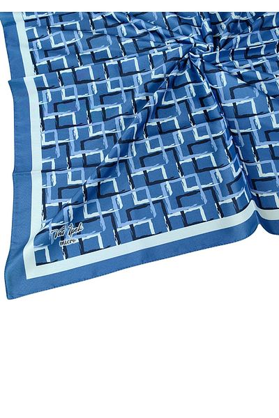 mim eşarp Vav Silk Γυναικείο Μικρο Τσιμέλη Φουλάρι με αθλητικό σχέδιο