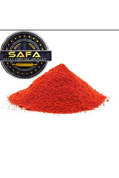 SAFA HATAY YÖRESEL ÜRÜNLER HATAY YÖRESEL TAZE ÖĞÜTÜLMÜŞ ACI TOZ BİBER 100 GRAM