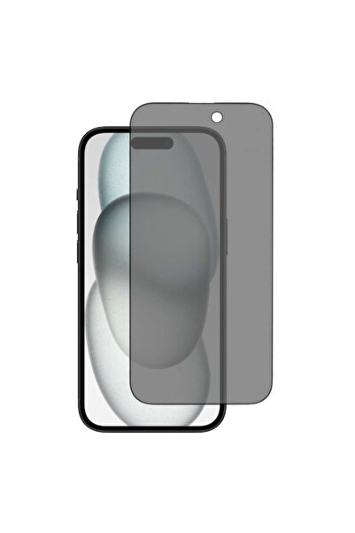 OEM Privacy glass film for Iphone 15 Full glue