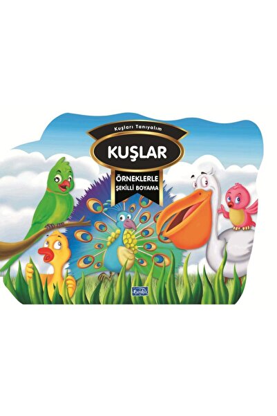 Timaş Yayınları Örneklerle Şekilli Boyama - Kuşlar