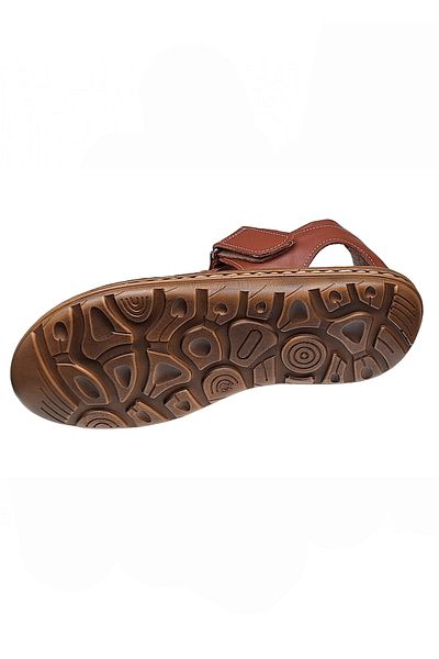 Ciucaleti Sandale Barbati Casual Din Piele Naturala, Maro Gkr73n - Marimea 45