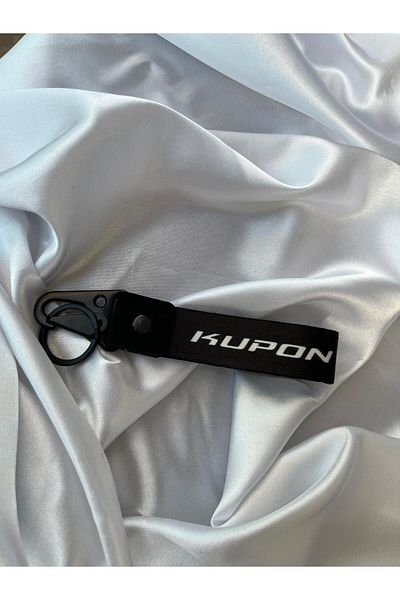 CEBECİOTO 15 cm Coupon Black Cloth Keychain ​​Quality Auto -Moto Accessories Double Sided Printing