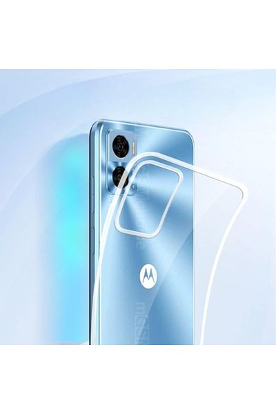 OEM Silicone case for Motorola Moto E22i - Transparent