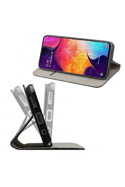 OEM Book-type case for Xiaomi Redmi 12 4G with magnetic closure - Black