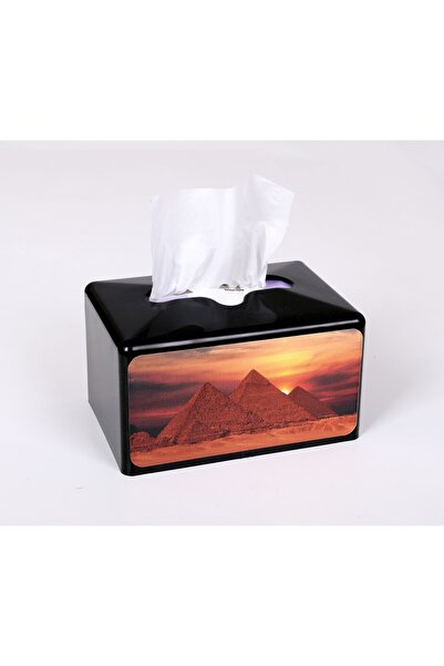 PRATİKPAK Pratikpak Organizer Napkin Holder Plastic Horizontal 3-Piece (Lands...