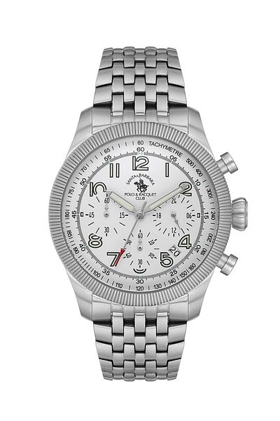 Santa Barbara Polo & Racquet Club Men's Wrist Watch Sb.8.10007-4