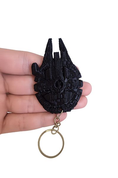 yuzuco Millennium Falcon Keychain