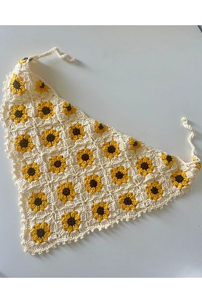 ZAHandmade Crochet Bandana