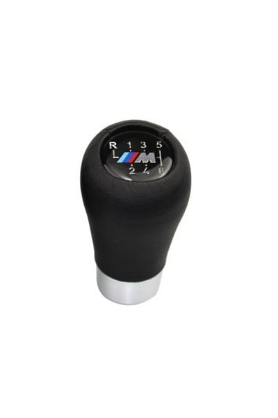 Xenon Bright Maneta schimbător de viteze cu logo M pentru BMW Seria 3 E46, E36, E30, Seria 5 E34, Z3 manuală cu 6 trepte