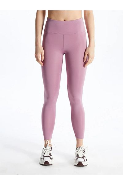 LC Waikiki Xside Active Purple Elastic Waist Women's Sports Leggings