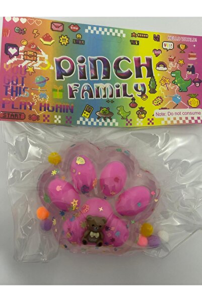 Twins Stars 1 ADET Kedi Patisi Squishy Oyuncağı Sukuşi (BÜYÜK BOY)