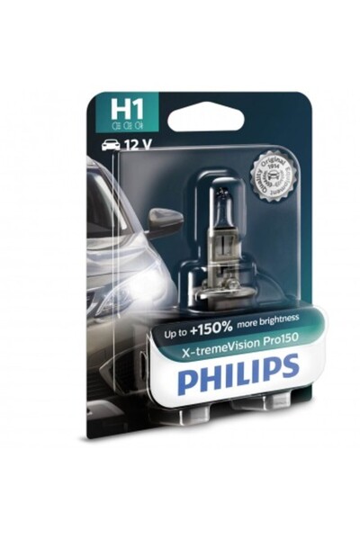 Philips Bec auto Philips H1 X-TREME VISION PRO +150% 12V 55W