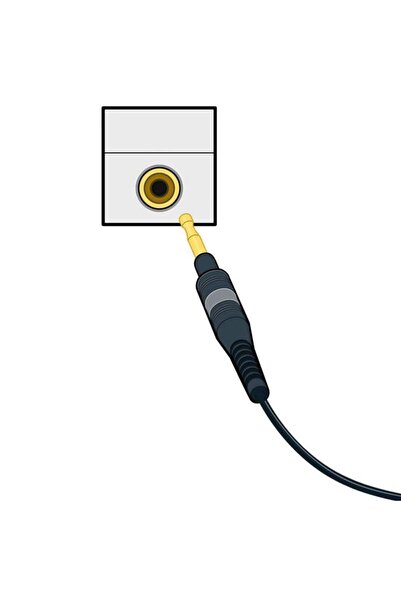 SIKS ® Audio Cable, 3.5 mm Jack plug, fast transmission, multiple compatibility, green