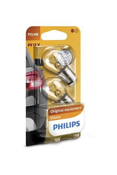 Philips Set de 2 becuri Philips Vision P21/4W 12V