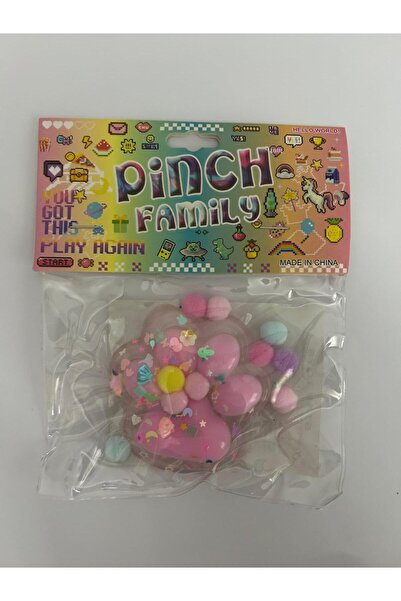 Twins Stars 1 ADET IŞIKLI Kedi Patisi Squishy Oyuncağı Sukuşi (7,5x6,5cm)