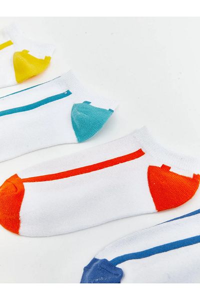 LC Waikiki Lcw Kids Mixed Color Block Boys Booties Socks Pack of 7