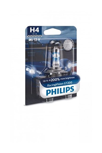 Philips Bec auto Philips H4 Racing Vision GT200 +200% 12V 55W