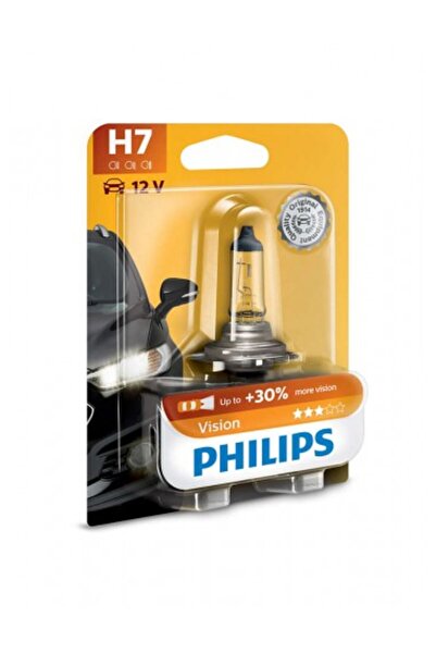 Philips Λάμπα αυτοκινήτου Philips H7 Vision +30% 12V 55W