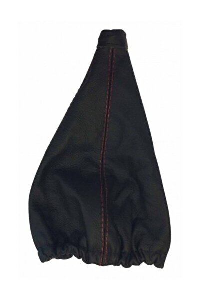 Bottari Manșon universal din piele pentru schimbătorul de viteze, negru/roșu,...