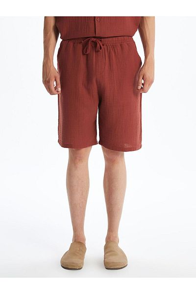 LC Waikiki Xside Comfortable Fit Men's Muslin Shorts