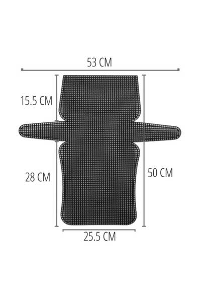 Ritzz Geanta Canvas Mega Size 53 X 50 Cm - Negru