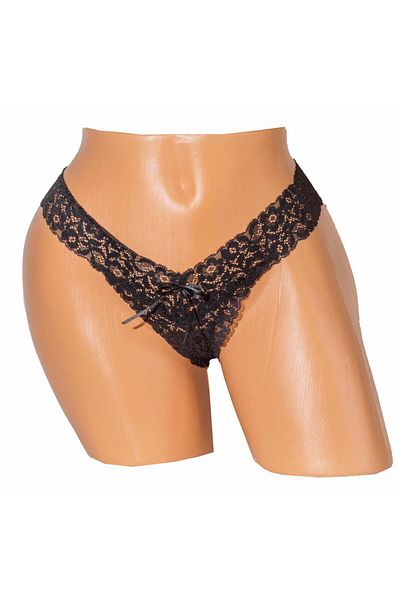 BLD by Exclusive Brazilian panties, lace, ANA, black, BLD by Exclusive