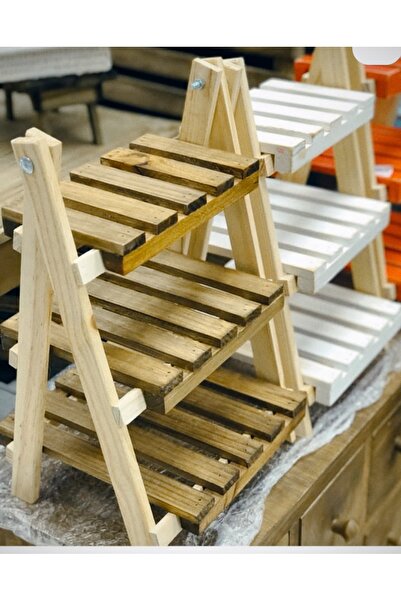 Kendim ÇNR AHŞAP DEKORATİF TEZGAH ÜSTÜ RAF