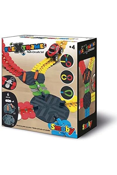 STOREMAX Mrttnca 180911, Flextreme Multi-Racing Set Junction, Junction with Other Sets, 4