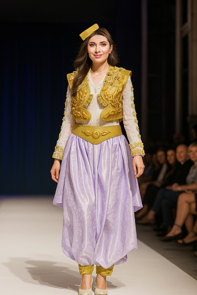 Kaftan Collection Arnavut Boşnak şalvarlı takım