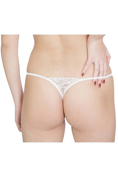 BLD by Exclusive FANTAZIA white lace thong panty, BLD by Exclusive
