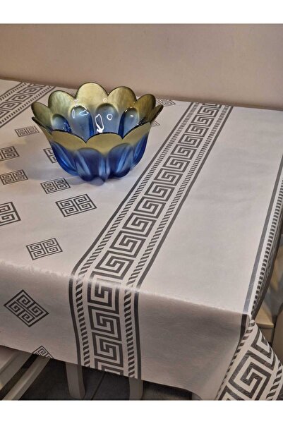 Başak Ev Tekstili Fiber PVC Oilcloth - Patterned Removable Tablecloth