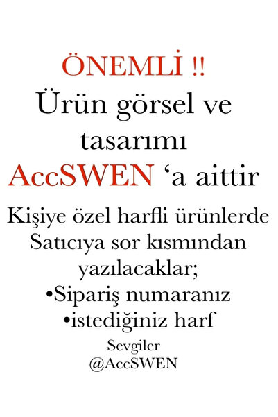 AccSWEN Harfli papatya asansör kolye çelik dekolye kolyesi gold y kolye