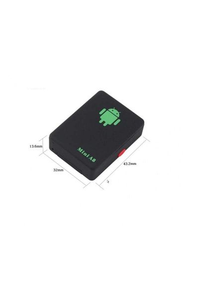 SIKS ® Portable Tracking Device, Gps, Real-time Monitoring, Microphone, Black